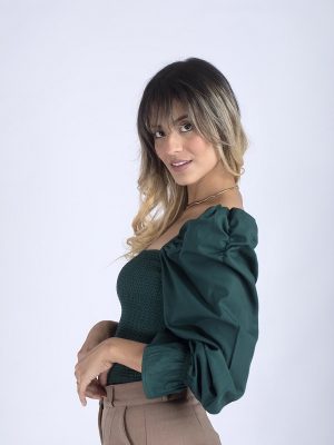 Blusa Maria Bolena Verde